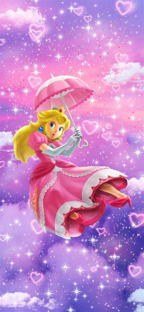 Nintendo Princess Peach aesthetic pink phone wallpaper | Peach wallpaper, Princess wallpaper ...