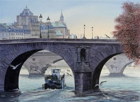 Sous les ponts de Paris par Georgel PARIS à NU