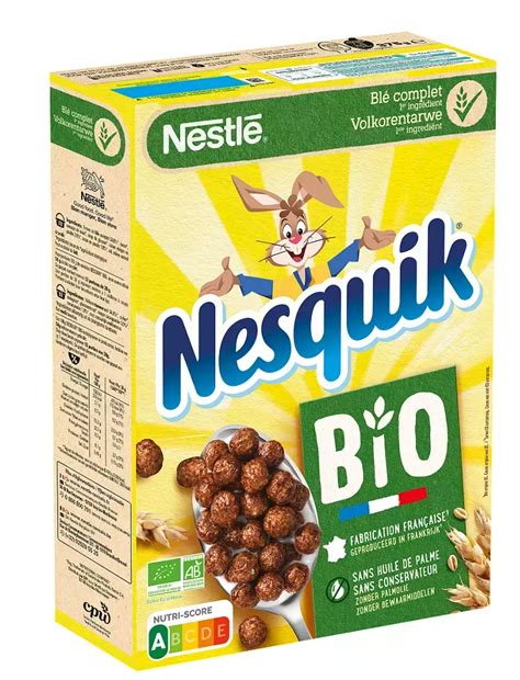 Nesquik® Bio Céréales Au Chocolat NestlÉ® Céréales