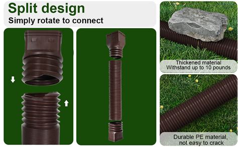 Amazon Ogutter Rain Gutter Downspout Extensions Downspout