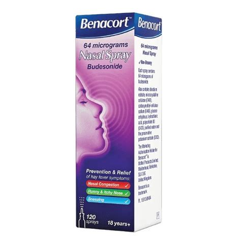 Benacort 64 Micrograms Nasal Spray 18 Years Plus