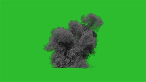 Smoke Explosion Transparent Stock Video Footage for Free Download