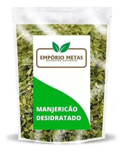 Manjericão Desidratado Natural 1kg MercadoLivre