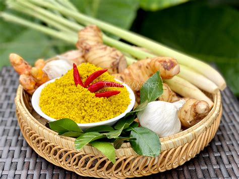 cambodian lemongrass paste kroeung khmer khatiya korner