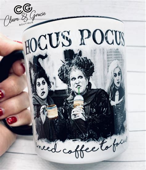 Hocus Pocus Coffee Mug Boutique Mugs Hocus Pocus