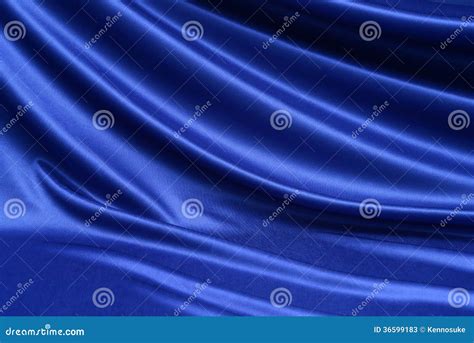 Blue Satin Textile Stock Image Image Of Copy Luxurious 36599183