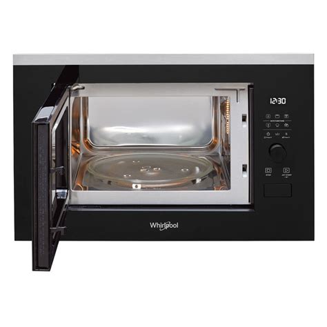 Microondas Integrable Whirlpool 25 Litros Y Grill WMF250G El Corte