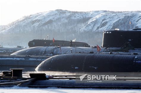 Northern Fleet Nuclear Submarines Base Sputnik Mediabank