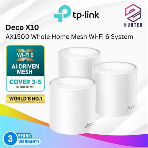 Tp Link Deco X Ax Whole Home Mesh Wi Fi Router Pack Pack