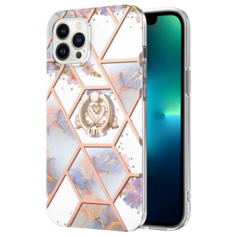 Maska Ring Marble Crown Za IPhone 14 Pro Maske Za Telefone Top Izbor