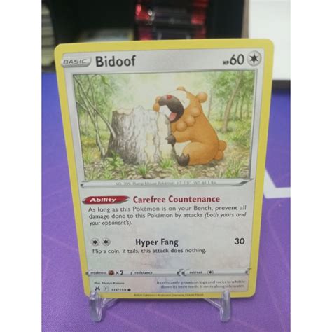 Bidoof 111 159 Crown Zenith Shopee Malaysia