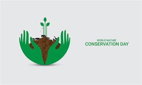 Premium Vector World Nature Conservation Day Conservation Day Design