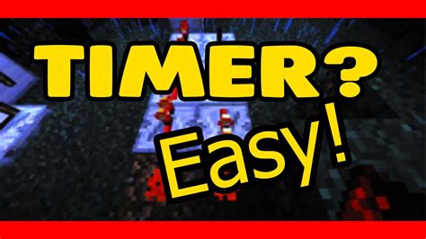 How To Make Timer No Mods Minecraft Java Edition 1 18 Youtube