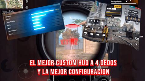 El Mejor Custom Hud A Dedos Y La Mejor Configuracion Para Jugar A