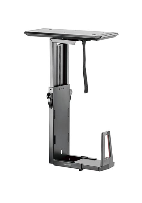 Amazon Mount It CPU Under Desk Mount Bracket Height Adjustable