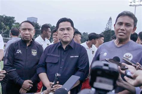 Erick Thohir Optimis Pada Integritas Komite Etik Dan Komite Banding Pssi Pilarid