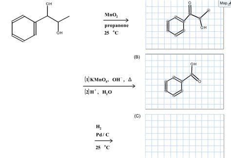 Solved The Diol Shown Below Undergoes Reaction With Reducing