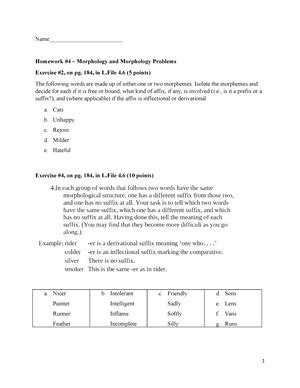 Computational Linguistics Note Study Titre Introduction La