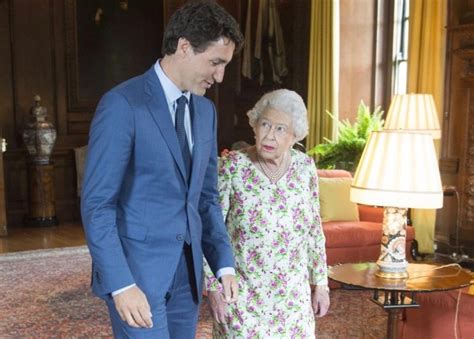 Flag that flew on Parliament Hill on Canada Day gifted to Queen | iPolitics