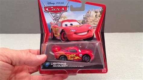 LIGHTNING McQUEEN TOY FROM CARS 2 - YouTube