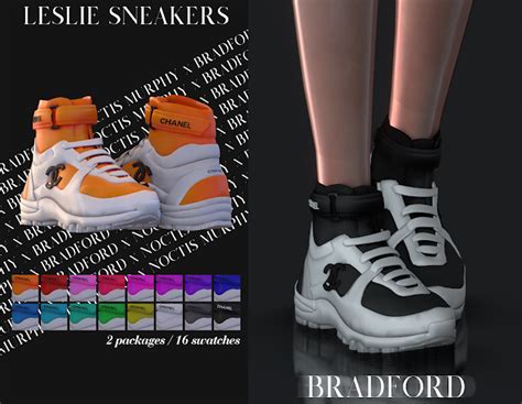 Leslie Sneakers Chanel Month 20 Day 22 Murphy X Bradford X