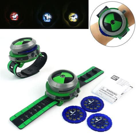 Ben 10 Children Kids Projector Watch Alien Force Omnitrix Illumintator ...