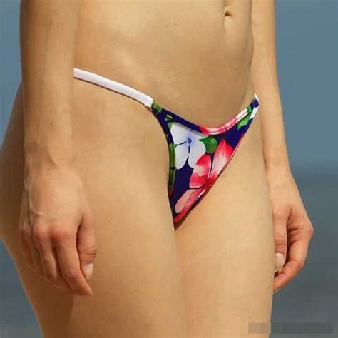 Weissflower Gross Bikini String Tanga Handmade In Germany Etsy