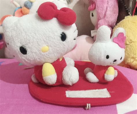 Hello Kitty And Cathy Mini Plush Hobbies And Toys Toys And Games On Carousell