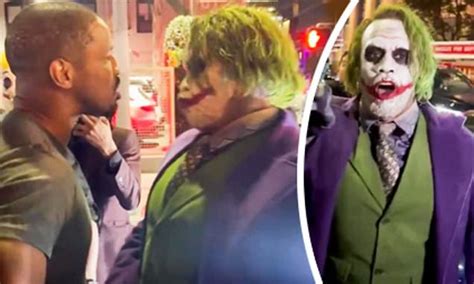 Just A Joker Diddy Gets Into A Verbal Fight With Actor Michael J