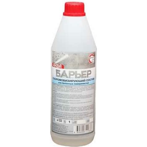 Гидрофобизирующий состав для бетона БАРЬЕР АКВА бутылка ПЭТ 1.5 кг ...