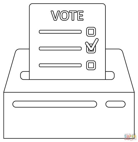 Election Day Coloring Page Free Printable Coloring Pages