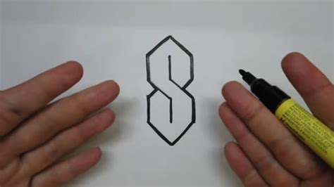 How to draw the cool "S" symbol! - Easy Drawing Tutorial - YouTube