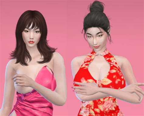 New Custom Sims Collection Asian Milf The Sims Sims Loverslab