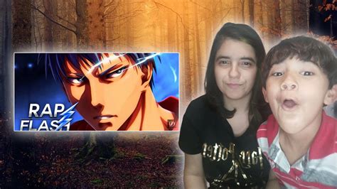 REAGINDO AO RAP DO AOMINE DAIKI 2 KNB O MELHOR DA GERAÇÃO FLASH