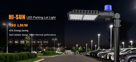 The Benefits of LED Parking Lot Lights - HISHINEGR