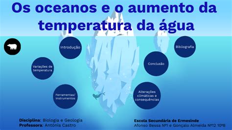 Oceanos E Aumento Da Temperatura O By Gon Alo Almeida On Prezi