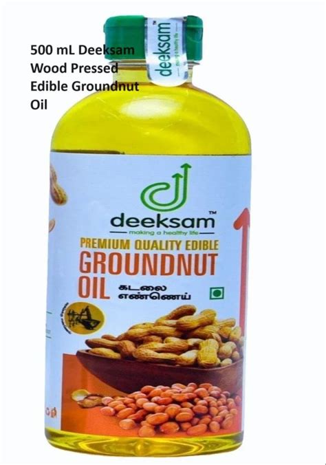 Pollachi Mono Saturated Edible Groundnut Oil Litre At Rs