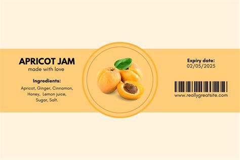 Fruit Product Label Design