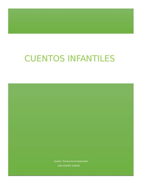 Calam O Cuentos Infantiles