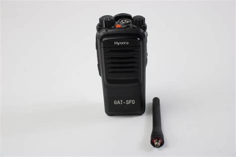 Hytera Pd Dmr Digital Commercial Portable Radio Uhf Property Room