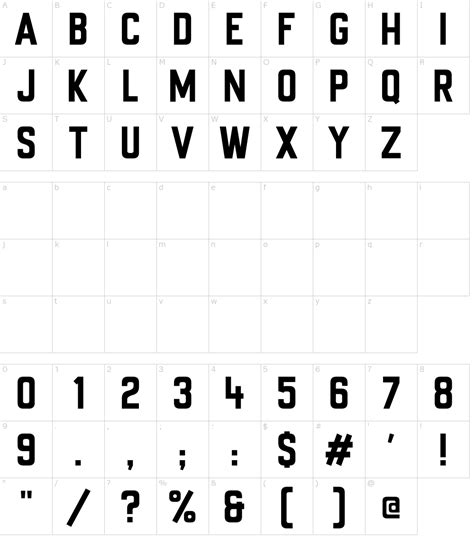 Universal Primary Font