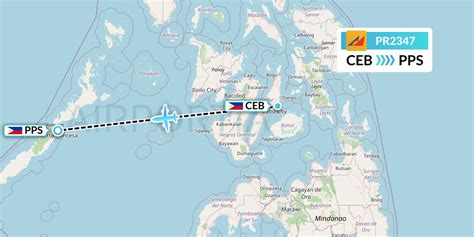 PR2347 Flight Status Philippine Airlines Cebu To Puerto Princesa City