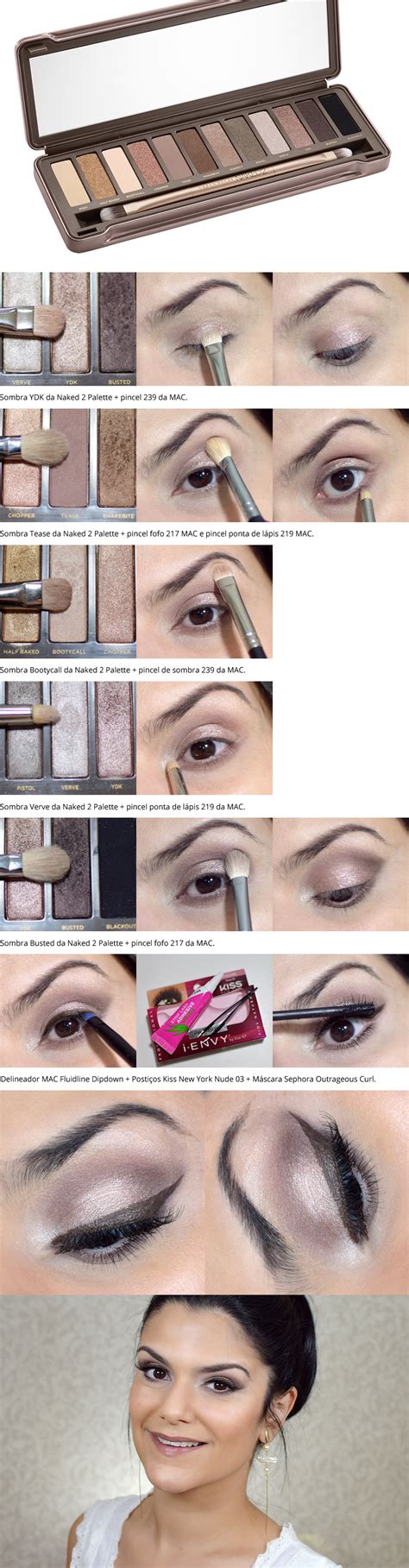 Tutorial Sugest O Pro Final De Ano A Naked Palette Beauty