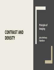 Understanding Radiographic Image Quality: Contrast and Density | Course ... 