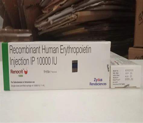 Recombinant Human Erythropoietin Injection Non Prescription At