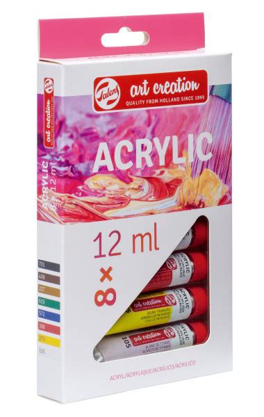 Talens Art Creation Acrylic Colour Tube Set Akrilne Boje X Ml