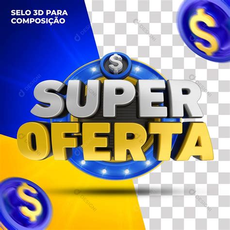 Super Oferta Selo D Para Composi O Lojas Supermercados Psd Em