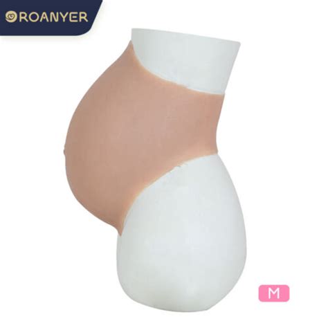 Roanyer Artificial Fake Pregnant Belly Realistic Silicone Pregnancy