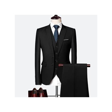 Shop Fashion Jacket Pant Vest Men Business Slim Suits Sets