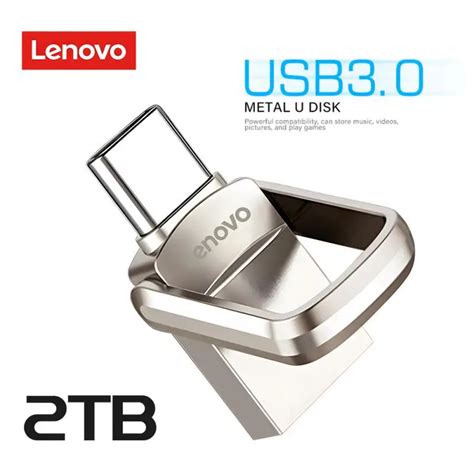 Lenovo Usb 3 0 2TB Flash Drive Pendrive Ad Alta Velocit 128GB 256GB